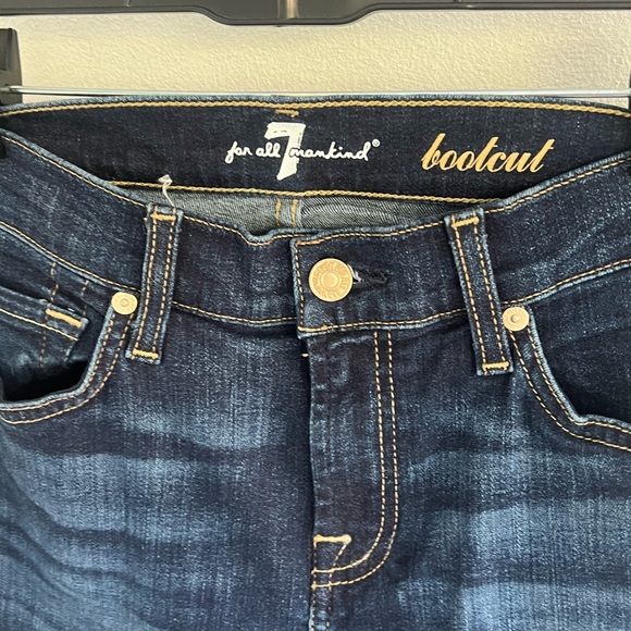 7 for all mankind bootcut jeans,size 25 - Picture 5 of 6